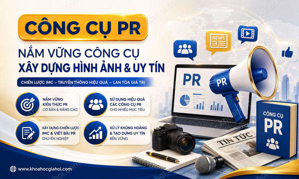 Khóa Học Công Cụ PR
