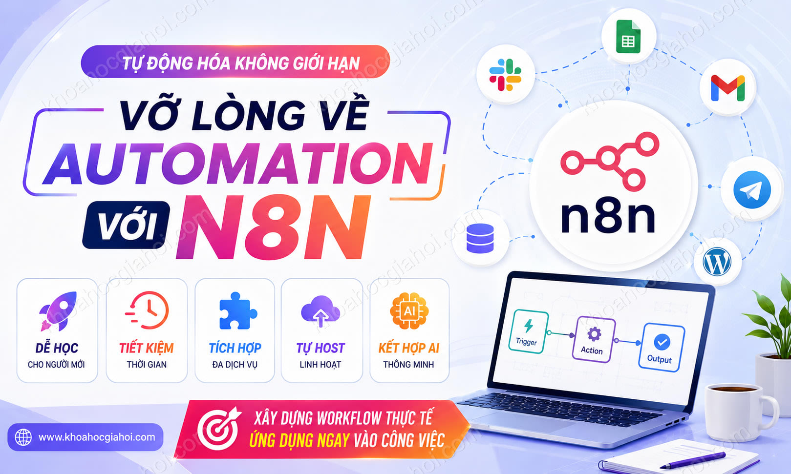 Khóa Học Vỡ Lòng Về Automation Với N8N