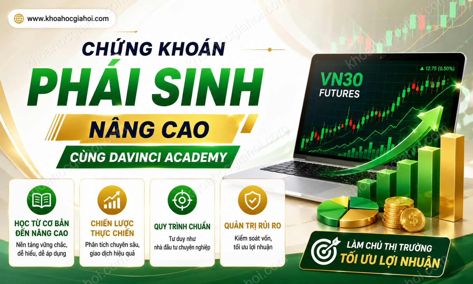 Chứng Khoán Phái Sinh Nâng Cao Cùng DaVinci Academy