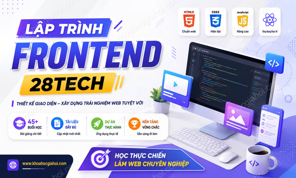 Lập Trình Frontend 28Tech