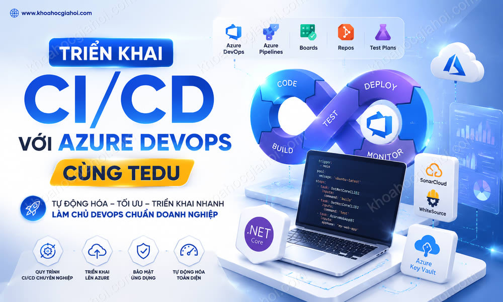 Triển Khai CI/CD Với Azure Devops Cùng Tedu