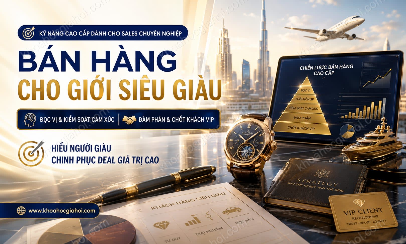 Bán Hàng Cho Giới Siêu Giàu – Kỹ Năng Đọc Vị, Kiểm Soát Cảm Xúc, Đàm Phán Và Chốt Khách