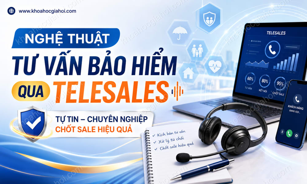 Khóa Học Nghệ Thuật Tư Vấn Bảo Hiểm Qua Telesales