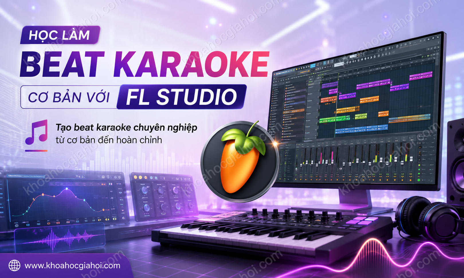 Học Làm Beat Karaoke Cơ Bản Với FL Studio Học Làm Beat Karaoke Cơ Bản Với FL Studio