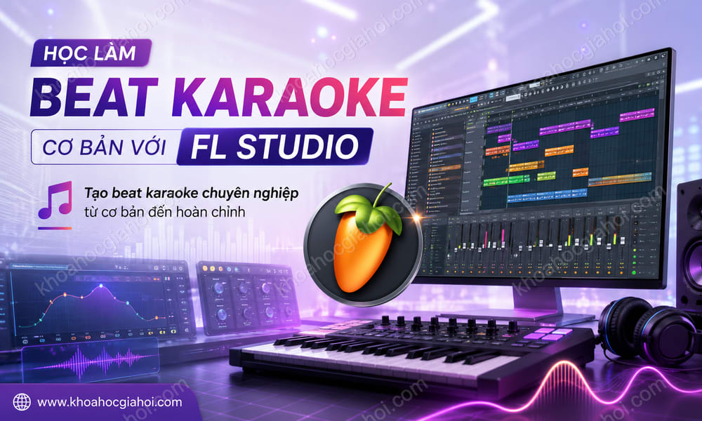 Học Làm Beat Karaoke Cơ Bản Với FL Studio