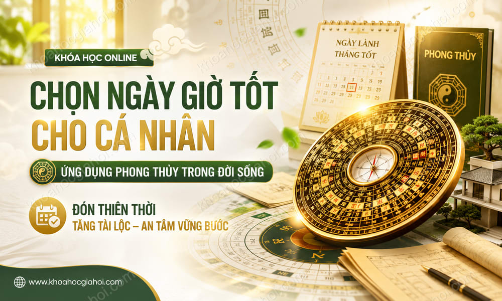 Khóa Học Chọn Ngày Giờ Tốt Cho Cá Nhân – Ứng Dụng Phong Thủy Trong Đời Sống