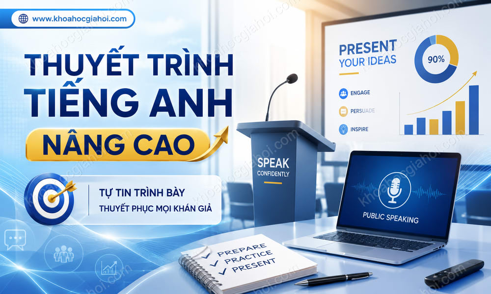Khóa Học Thuyết Trình Tiếng Anh Nâng Cao