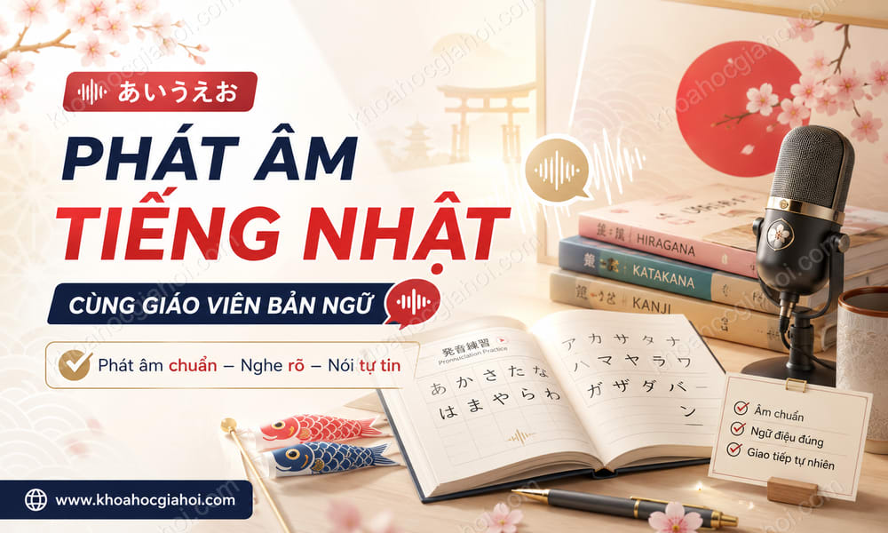 Khóa Học Cách Phát Âm Tiếng Nhật Cùng Giáo Viên Bản Ngữ