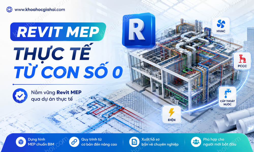Khóa Học Revit Mep Thực Tế Từ Con Số 0