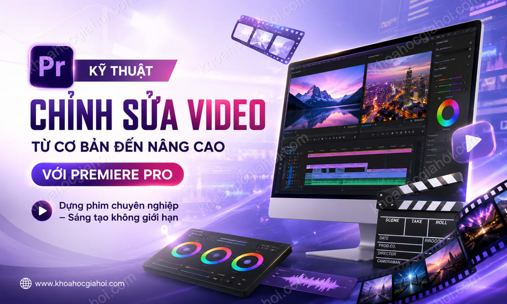 Kỹ Thuật Chỉnh Sửa Video Từ Cơ Bản Đến Nâng Cao Với Premiere Pro Cùng Color Me