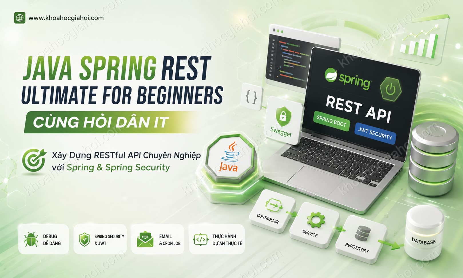Khóa Học Java Spring Rest Ultimate For Beginners Cùng Hỏi Dân IT