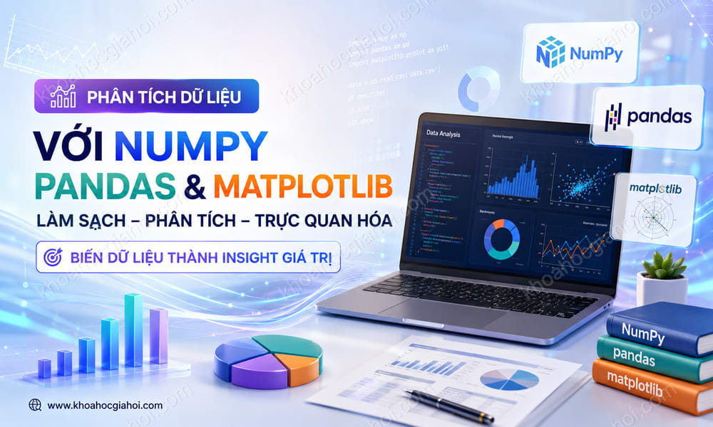 Khóa Học Phân Tích Dữ Liệu Với Numpy, Pandas Và Matplotlib