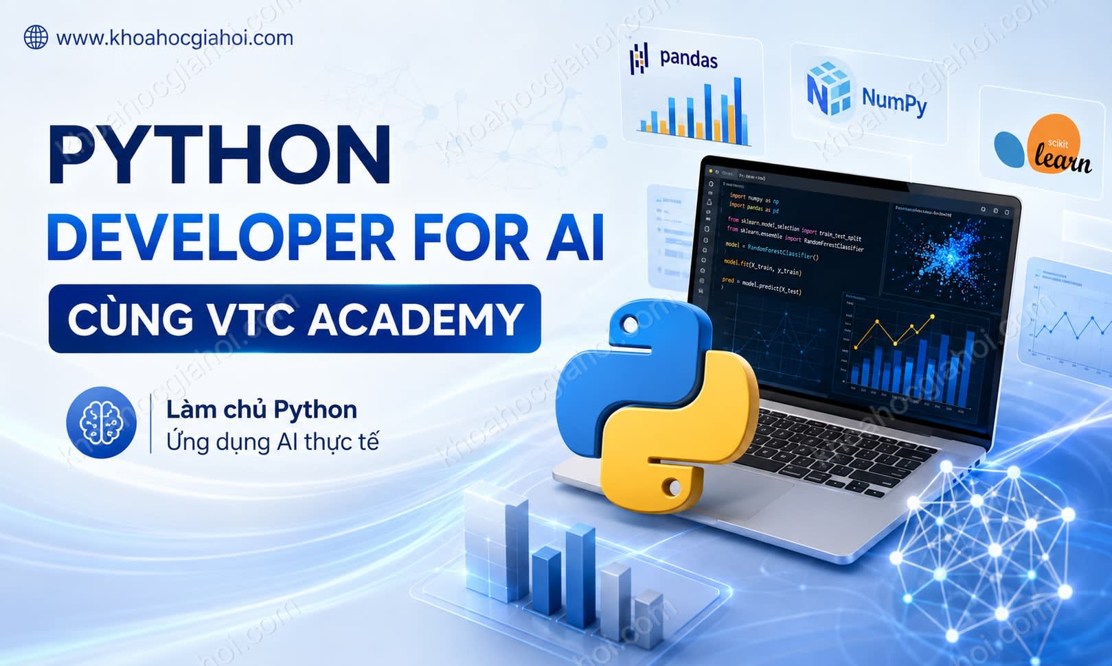 Khóa Học Python Developer For AI Cùng Vtcacademy Khóa Học Python Developer For AI Cùng Vtcacademy