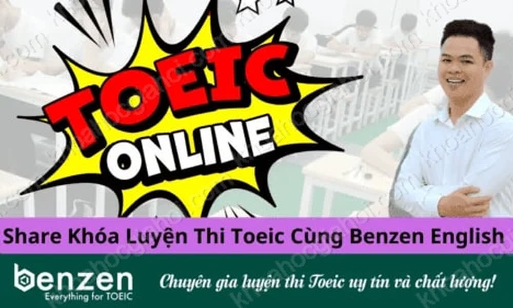 Khóa Luyện Thi Toeic Cùng Benzen English