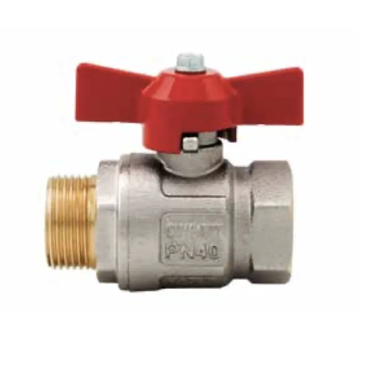ITAP - Ball valve butterfly handle M-F
