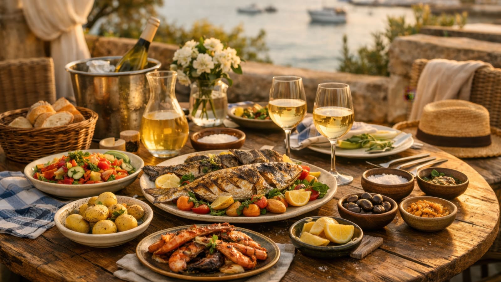 Ambiance slow food en Algarve oriental.