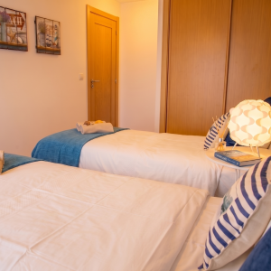 Quarto com duas camas