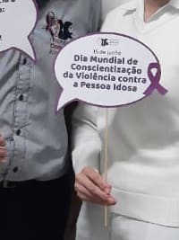Campanha Sensibiliza Campos Gerais Ponta Grossa contra a violência à pessoa idosa. 