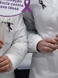 Campanha Sensibiliza Campos Gerais Ponta Grossa contra a violência à pessoa idosa. 