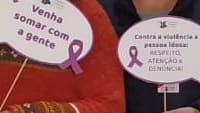 Campanha Sensibiliza Campos Gerais Ponta Grossa contra a violência à pessoa idosa. 