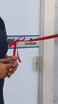 1º Consultório de Enfermagem de Gestão de Alta da região