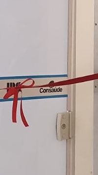 1º Consultório de Enfermagem de Gestão de Alta da região