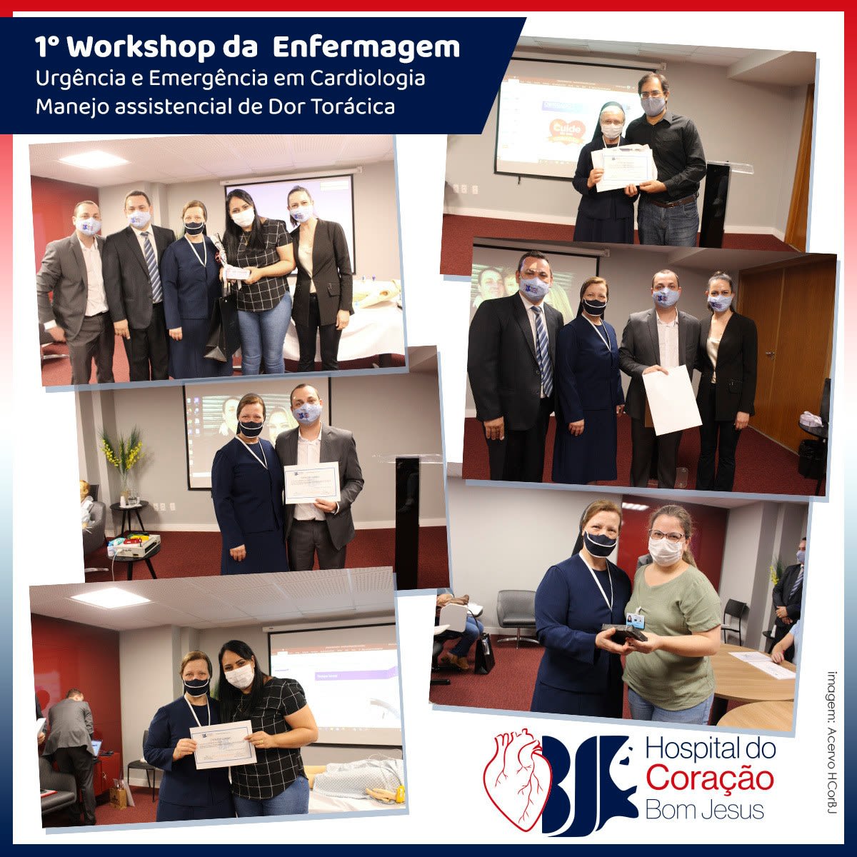 1° Workshop da Enfermagem - Urgência e Emergência em Cardiologia - Manejo assistencial de Dor Torácica
