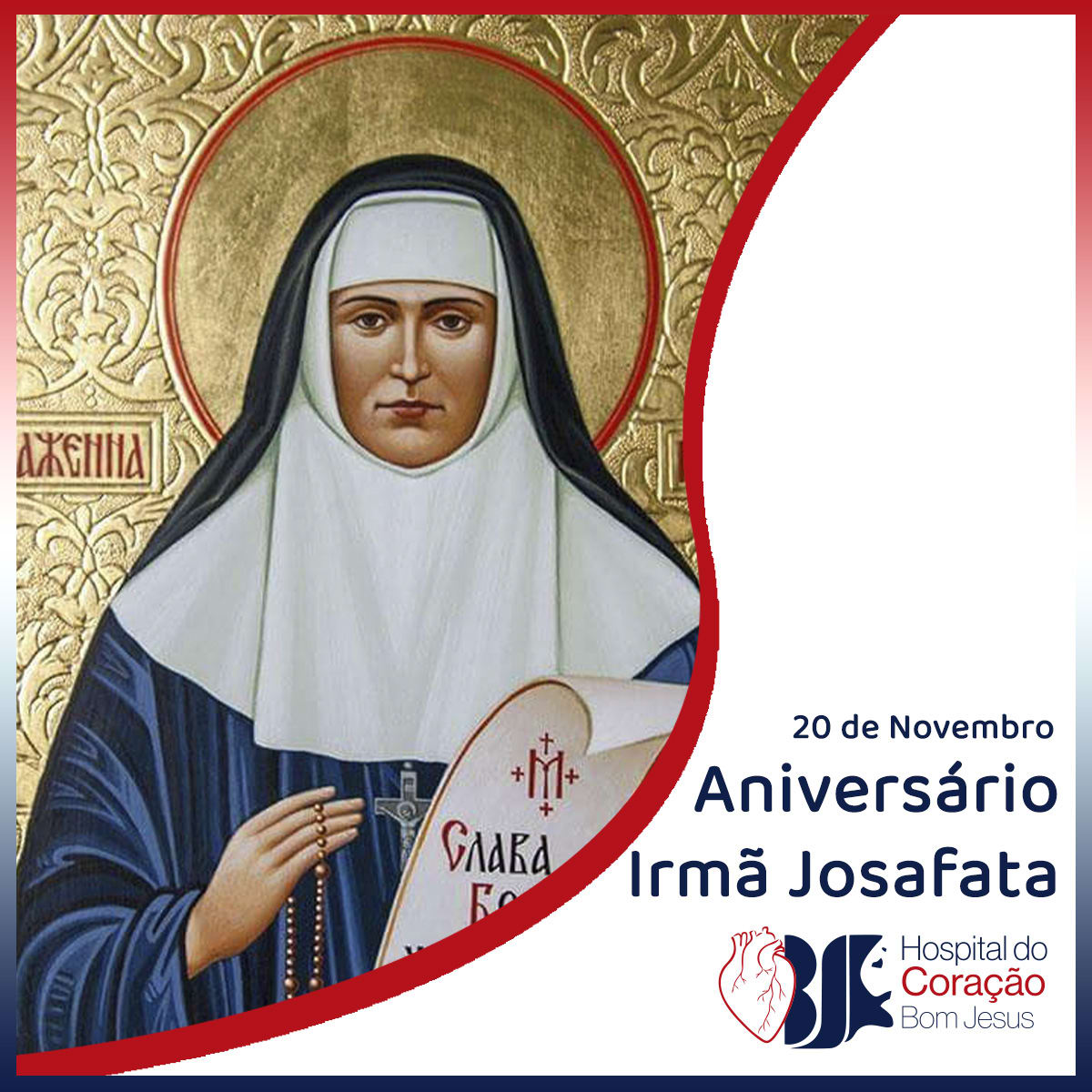 20 de novembro - Aniversário de Irmã Josafata