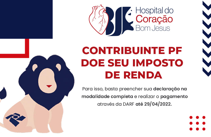 Contribuinte PF doe seu imposto de renda