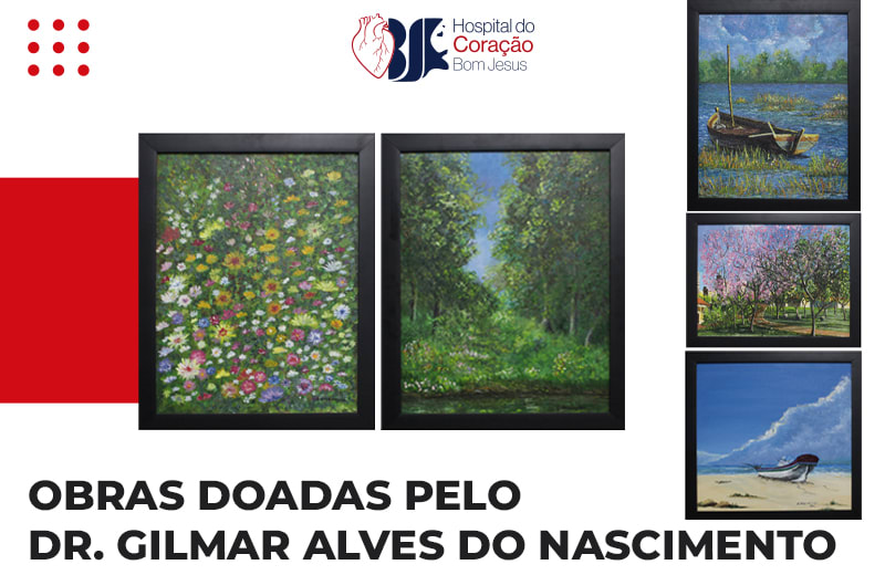 Obras doadas pelo médico Dr. Gilmar Alves do Nascimento