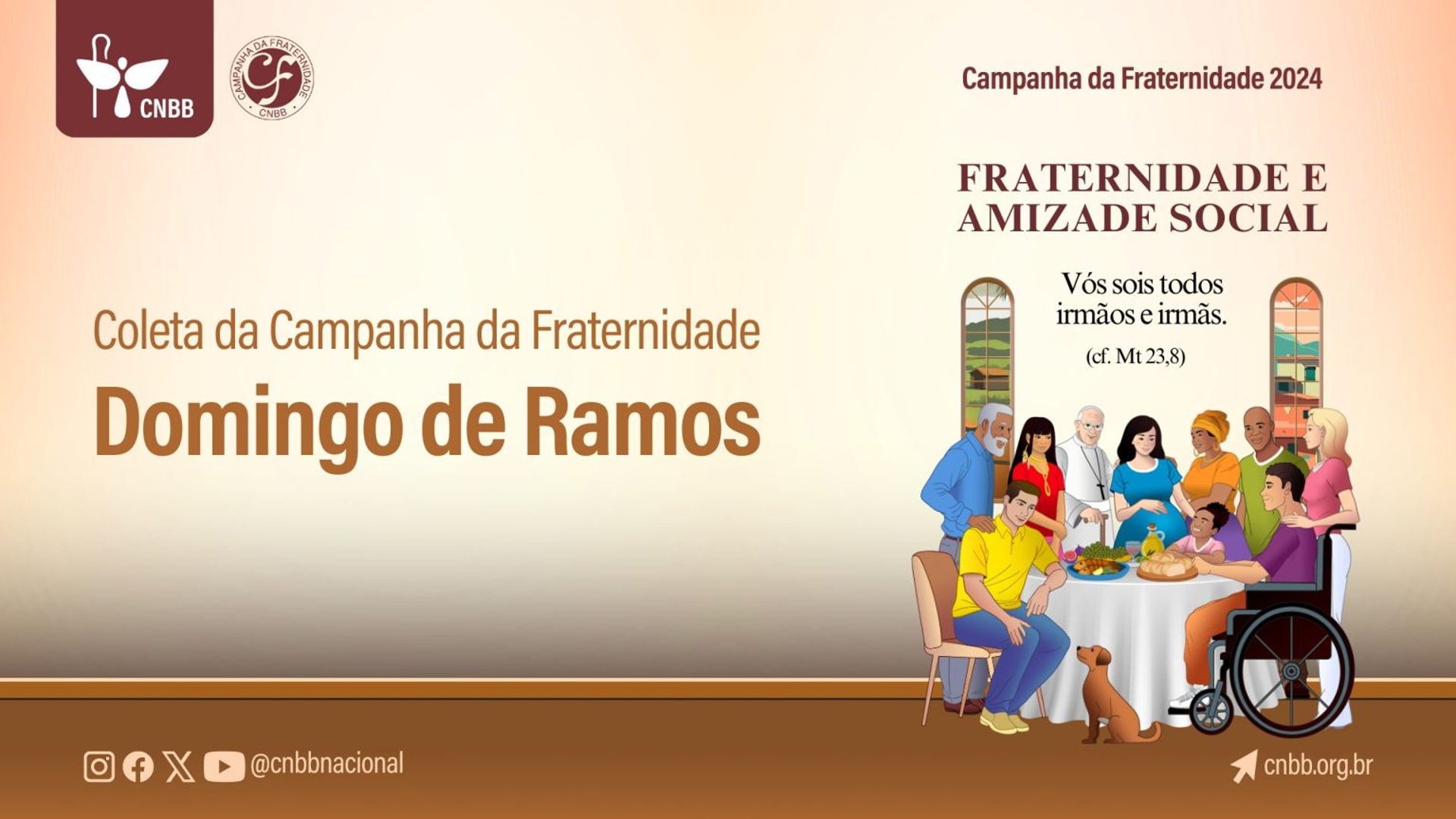 Coleta da Campanha da Fraternidade
