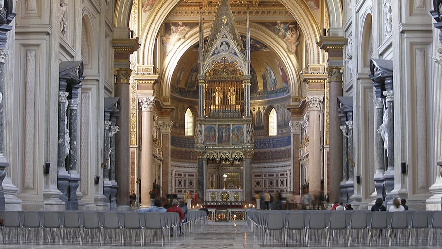 32º Domingo do Tempo Comum - 09-11-2025 (Jo 2,13-22)  Dedicação da Basílica do Latrão: a do Papa. 