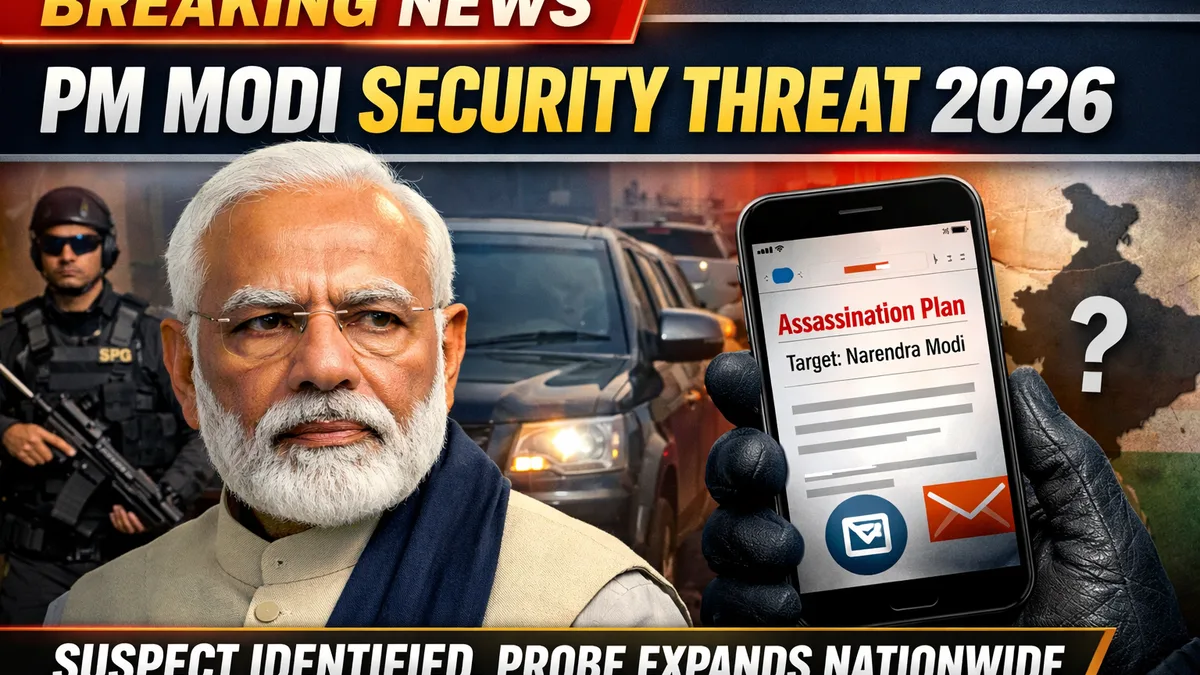 Prime Minister Narendra Modi security alert update with increased protection monitoring in India