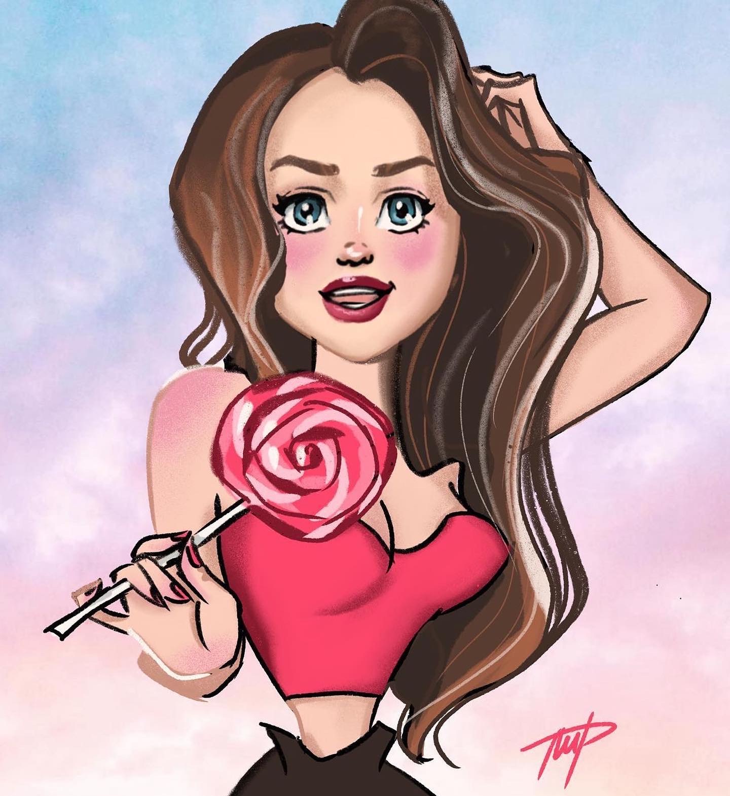 Jackie Wyers Fan Art Gallery Image