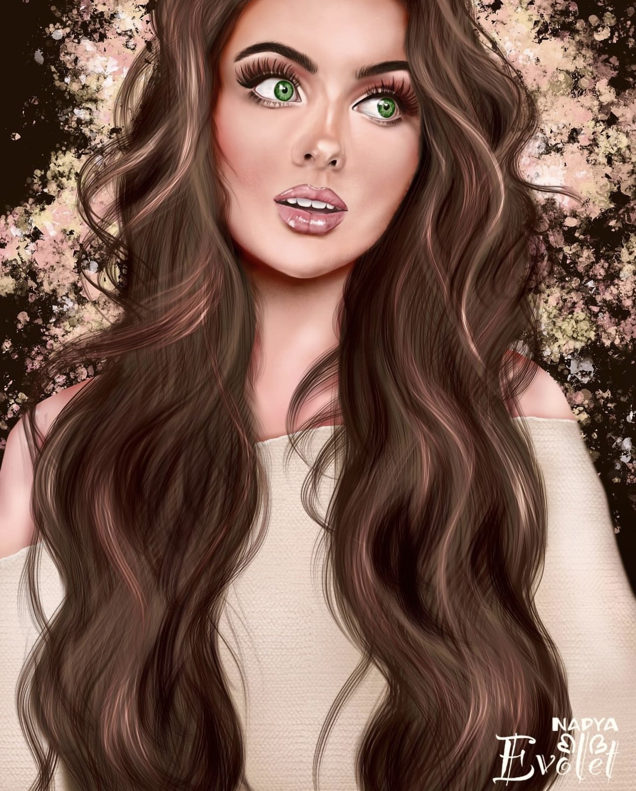 Jackie Wyers Fan Art Gallery Image