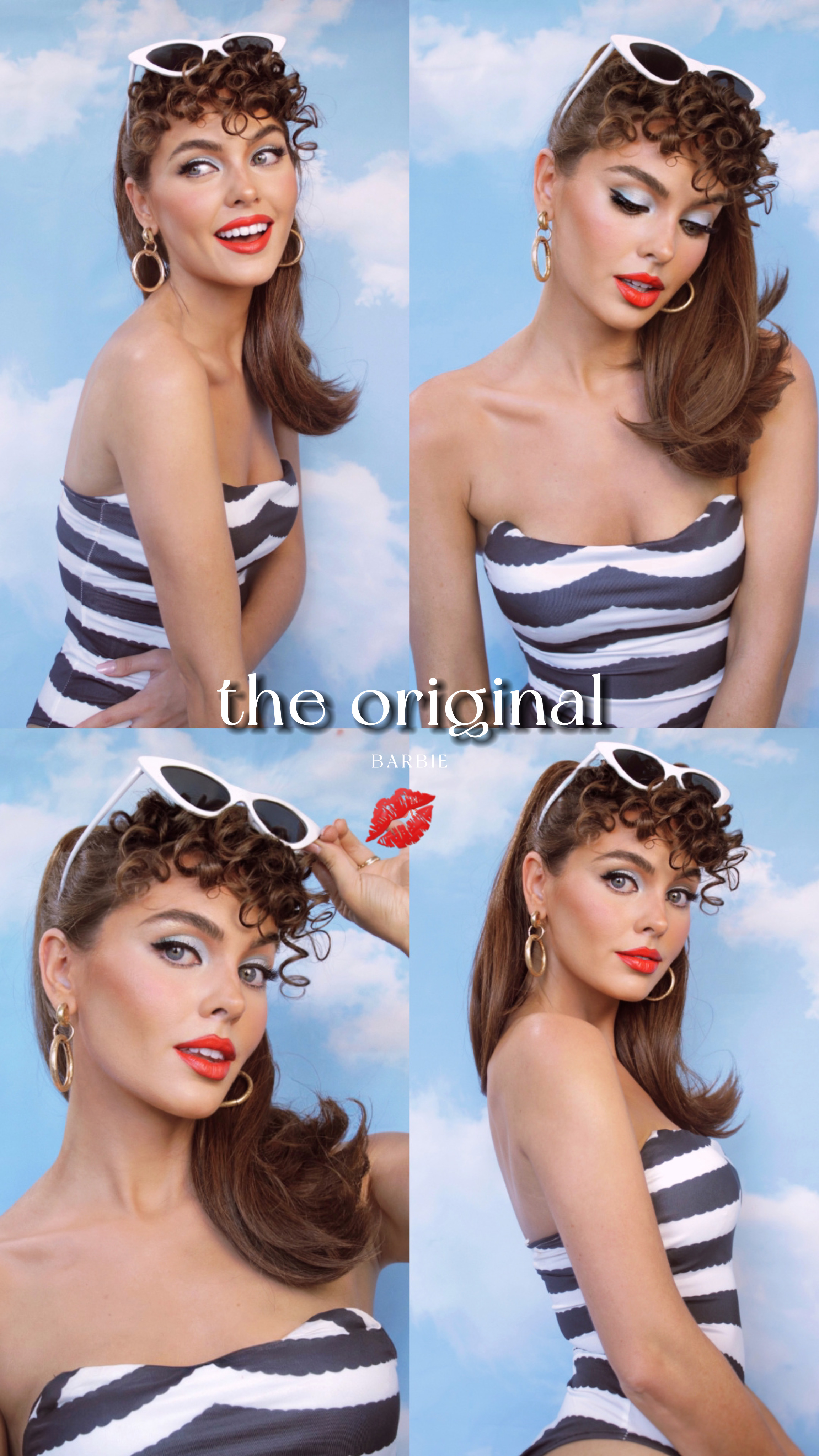 Jackie Wyers as original 50s Barbie
