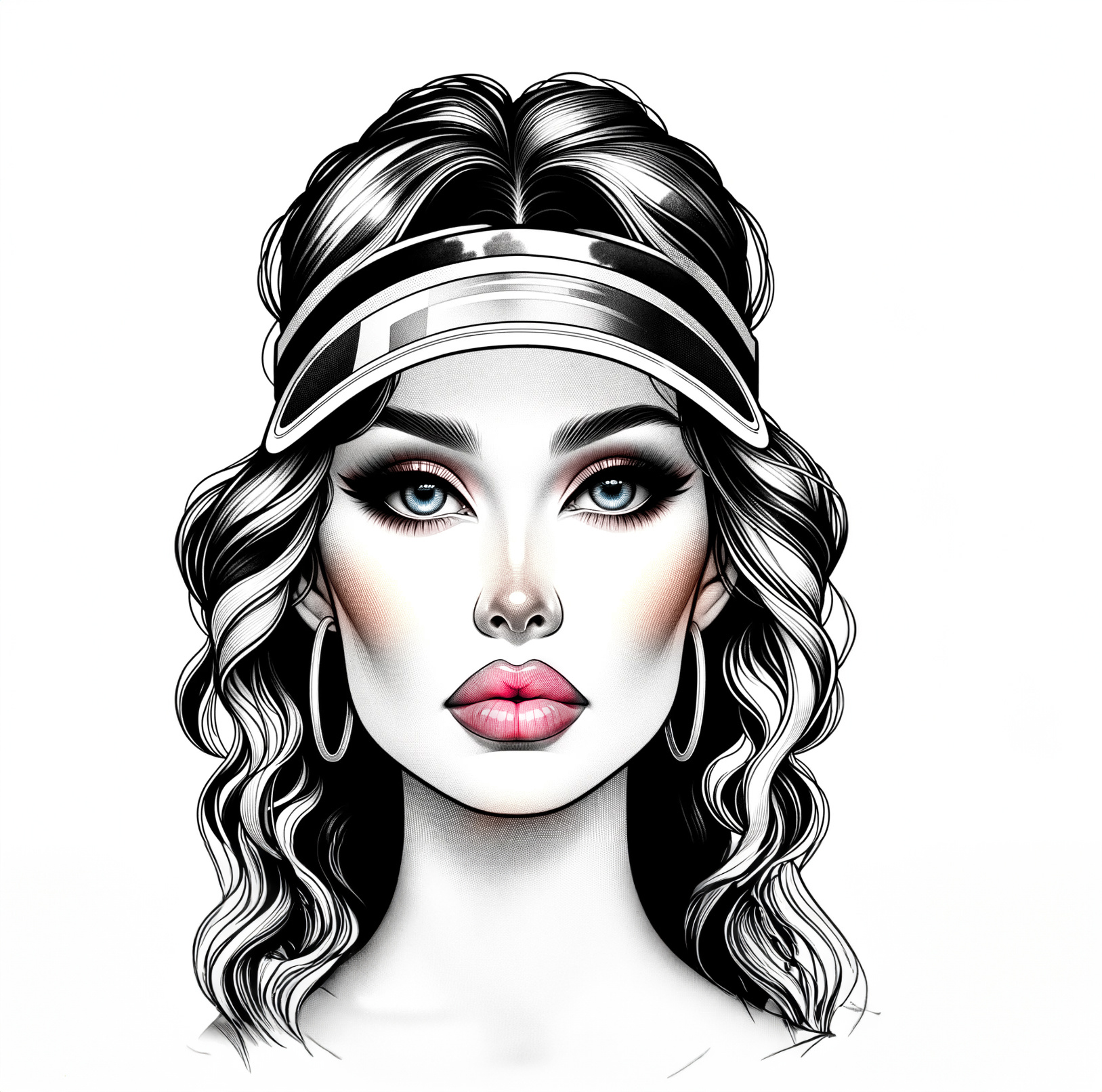 Barbie makeup face chart by Jackie Wyers