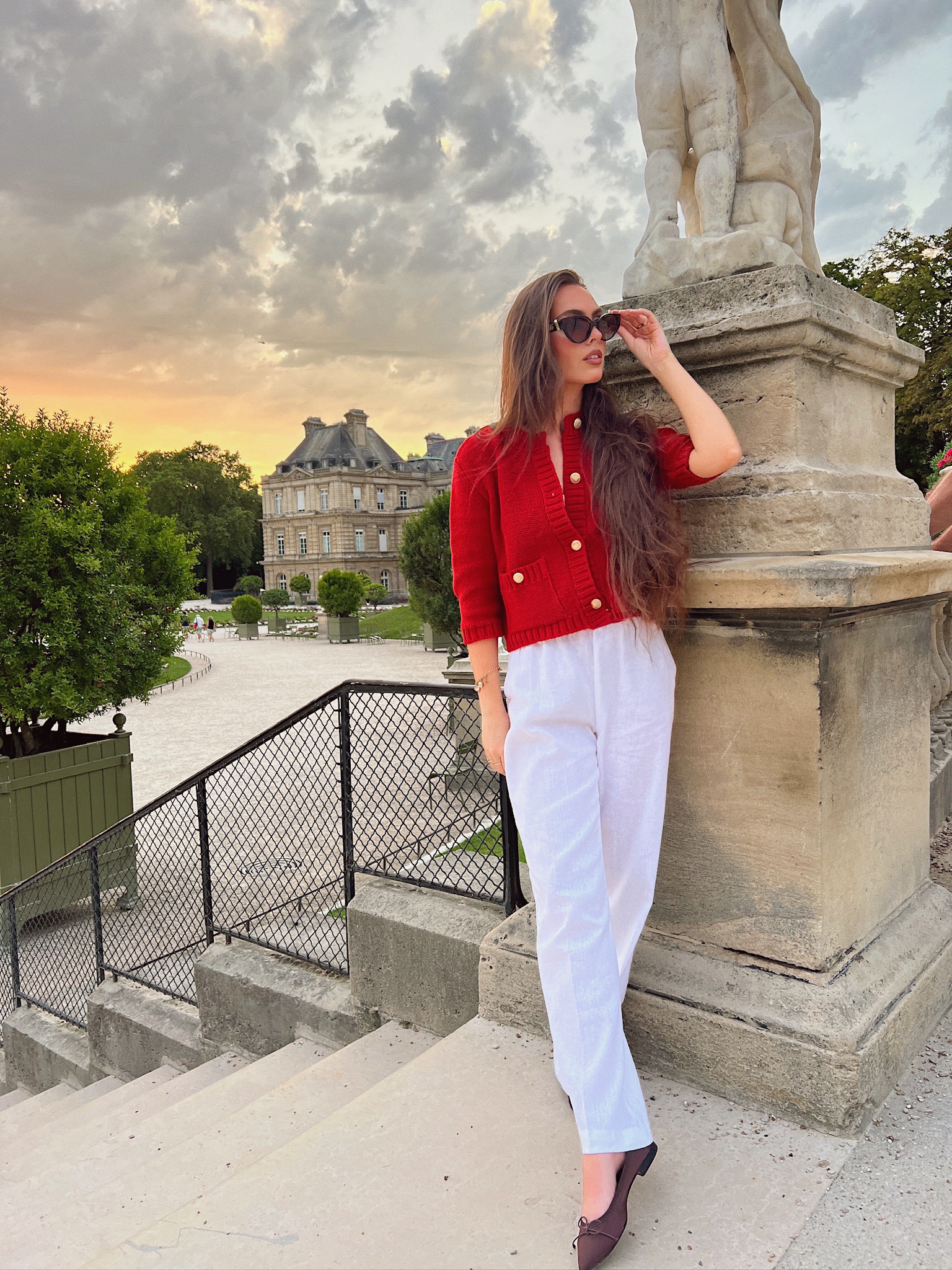 Jackie Wyers Paris Outfit