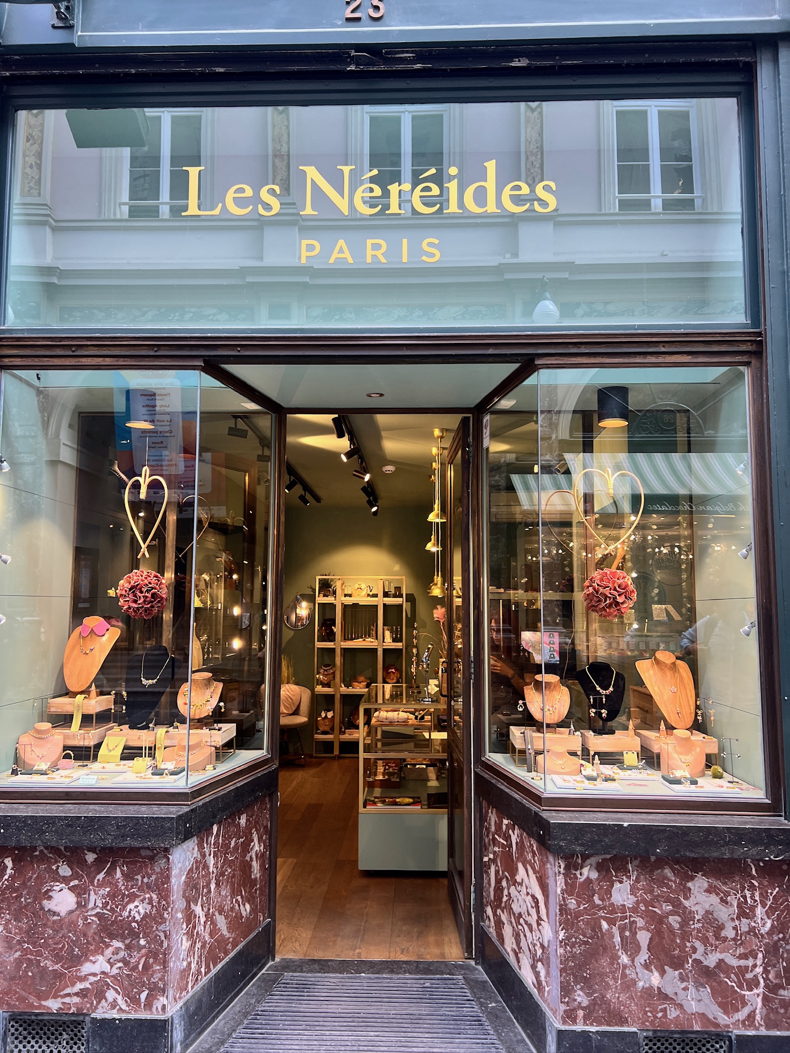 Les Néréides Paris in Galeries Royales Saint-Hubert Brussels Belgium