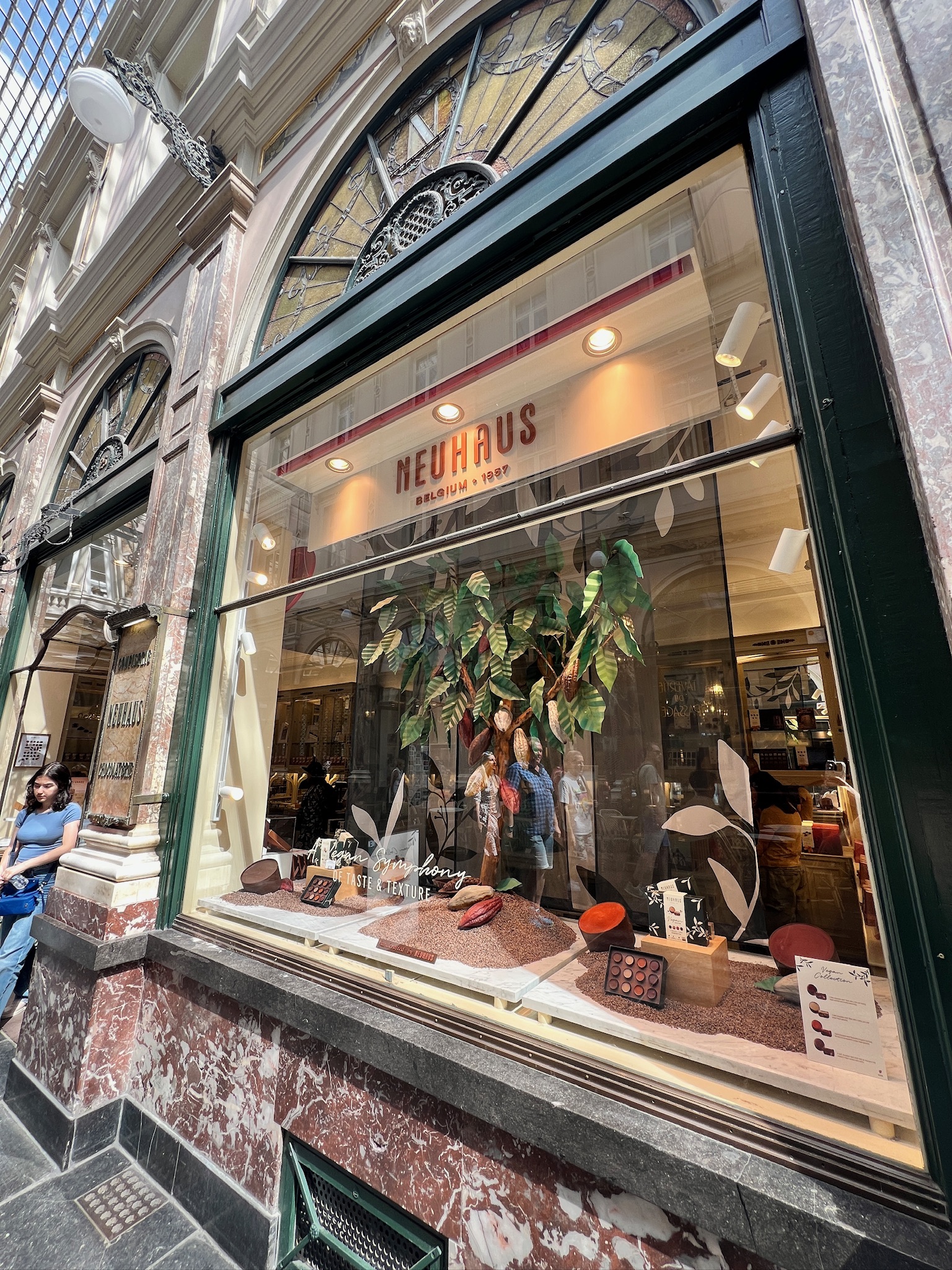 Neuhaus shop Galeries Royales Saint-Hubert Brussels Belgium