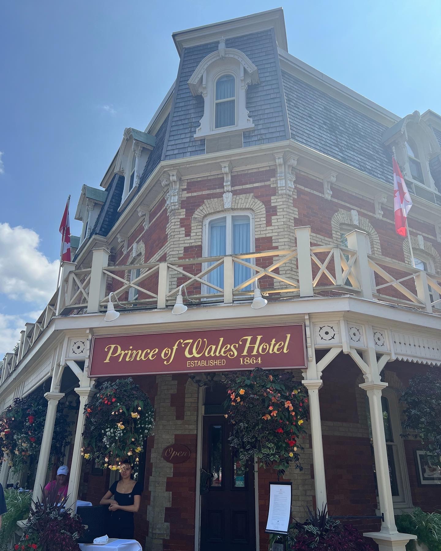 Victorian Entrance of Prince of Wales Hotel