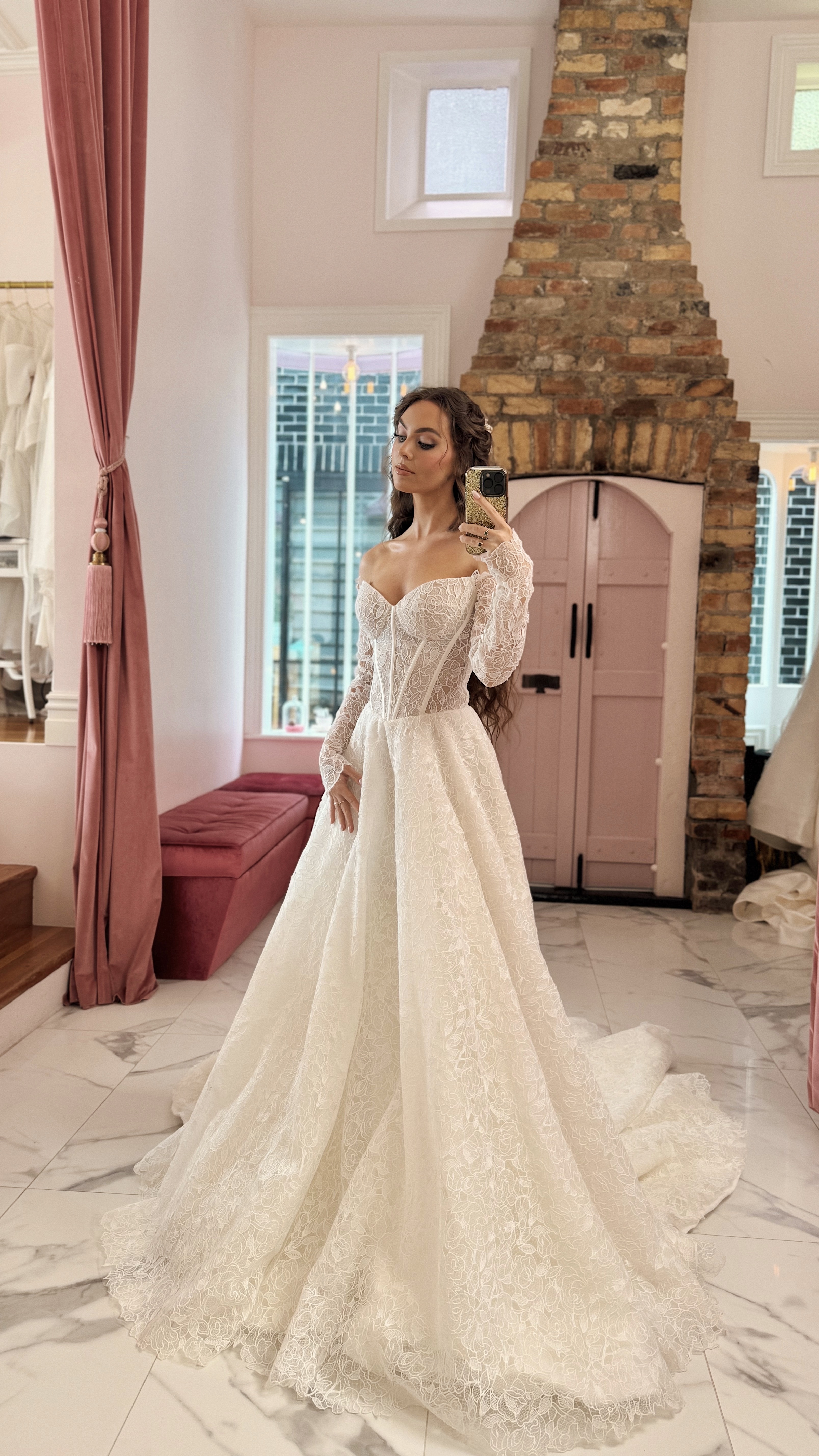 Jackie Wyers Wedding Abril Dress