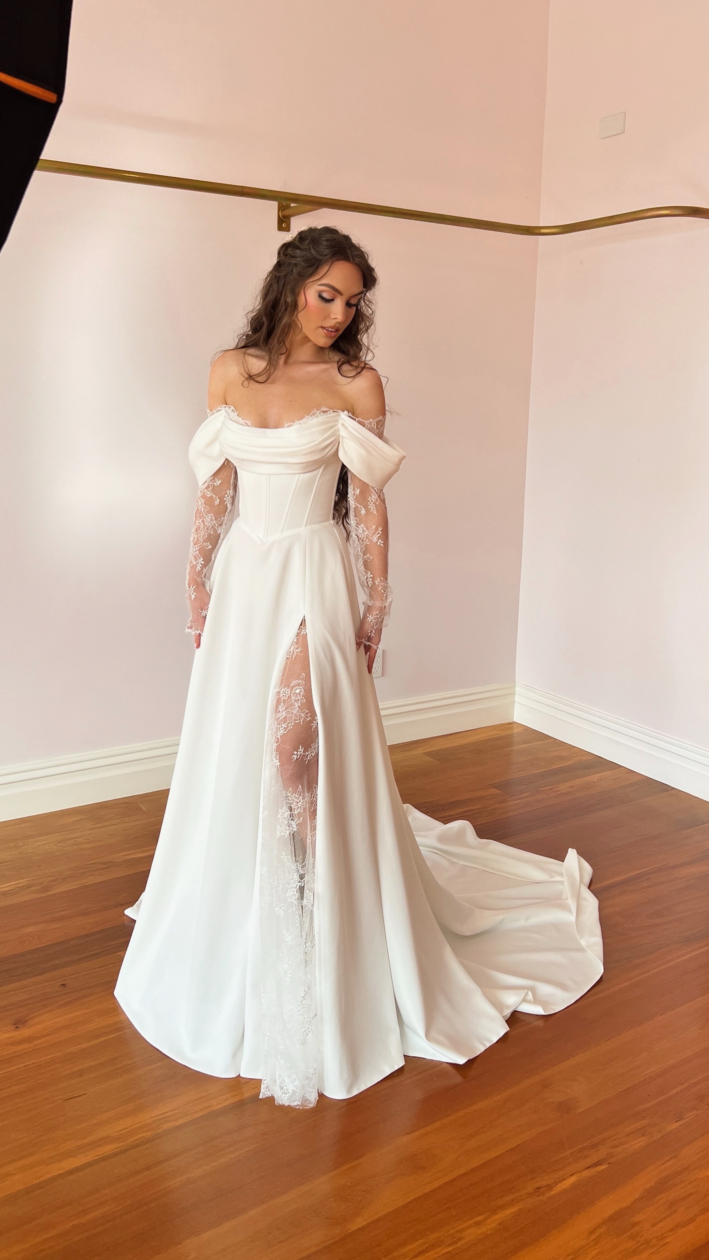 Jackie Wyers Wedding Bacarra Dress
