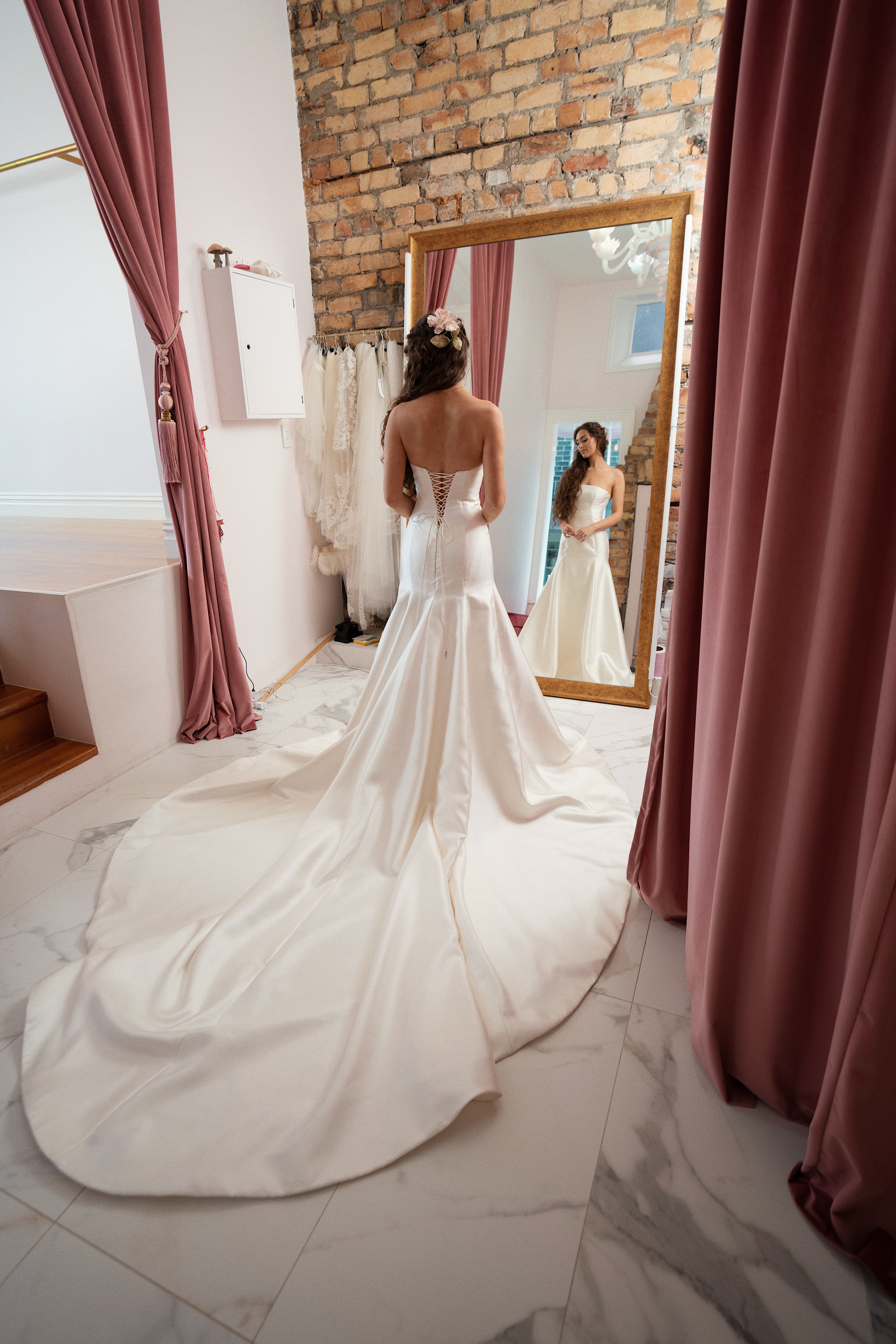 Jackie Wyers Wedding Percy Dress
