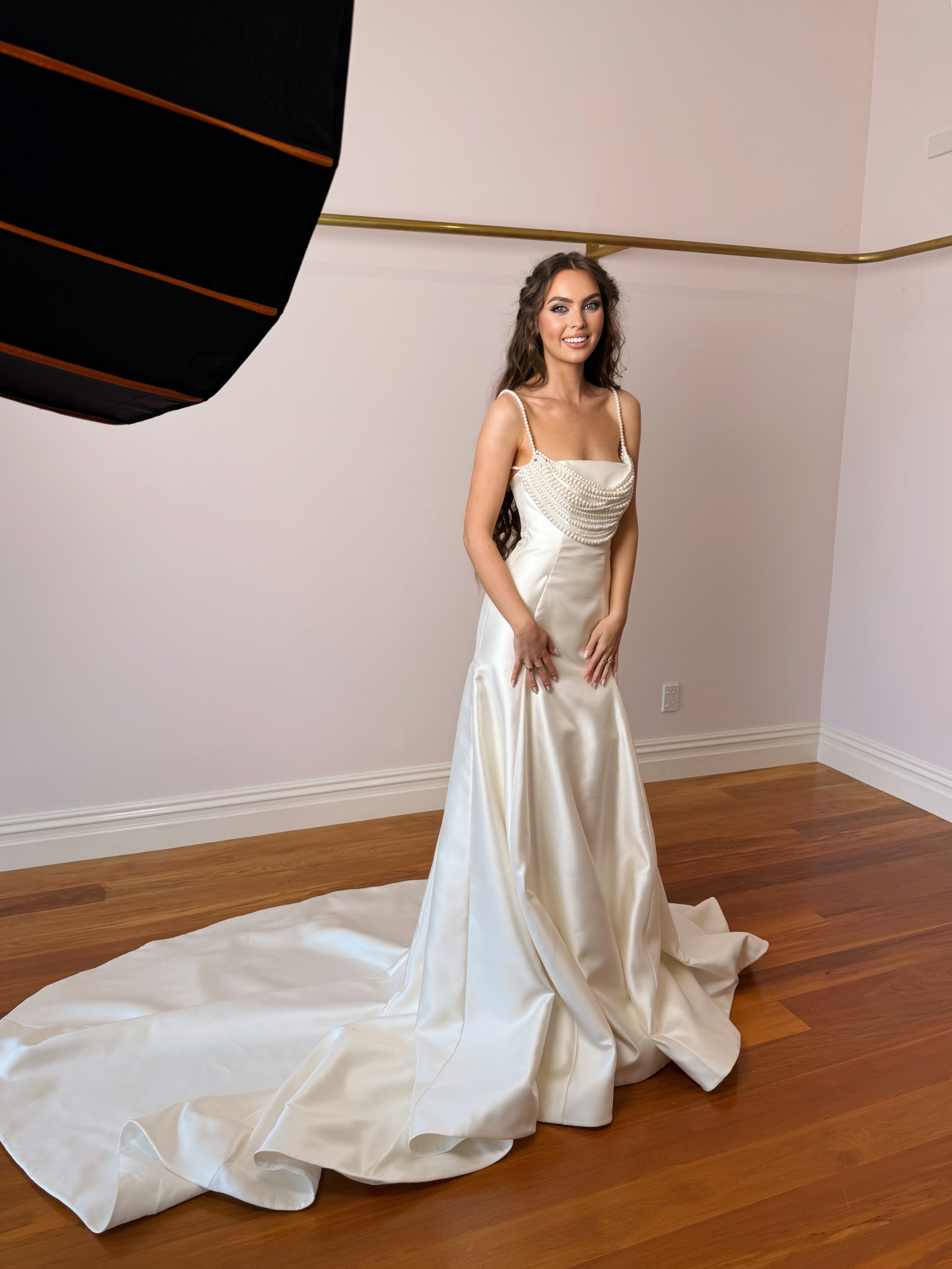 Jackie Wyers Wedding Percy Dress
