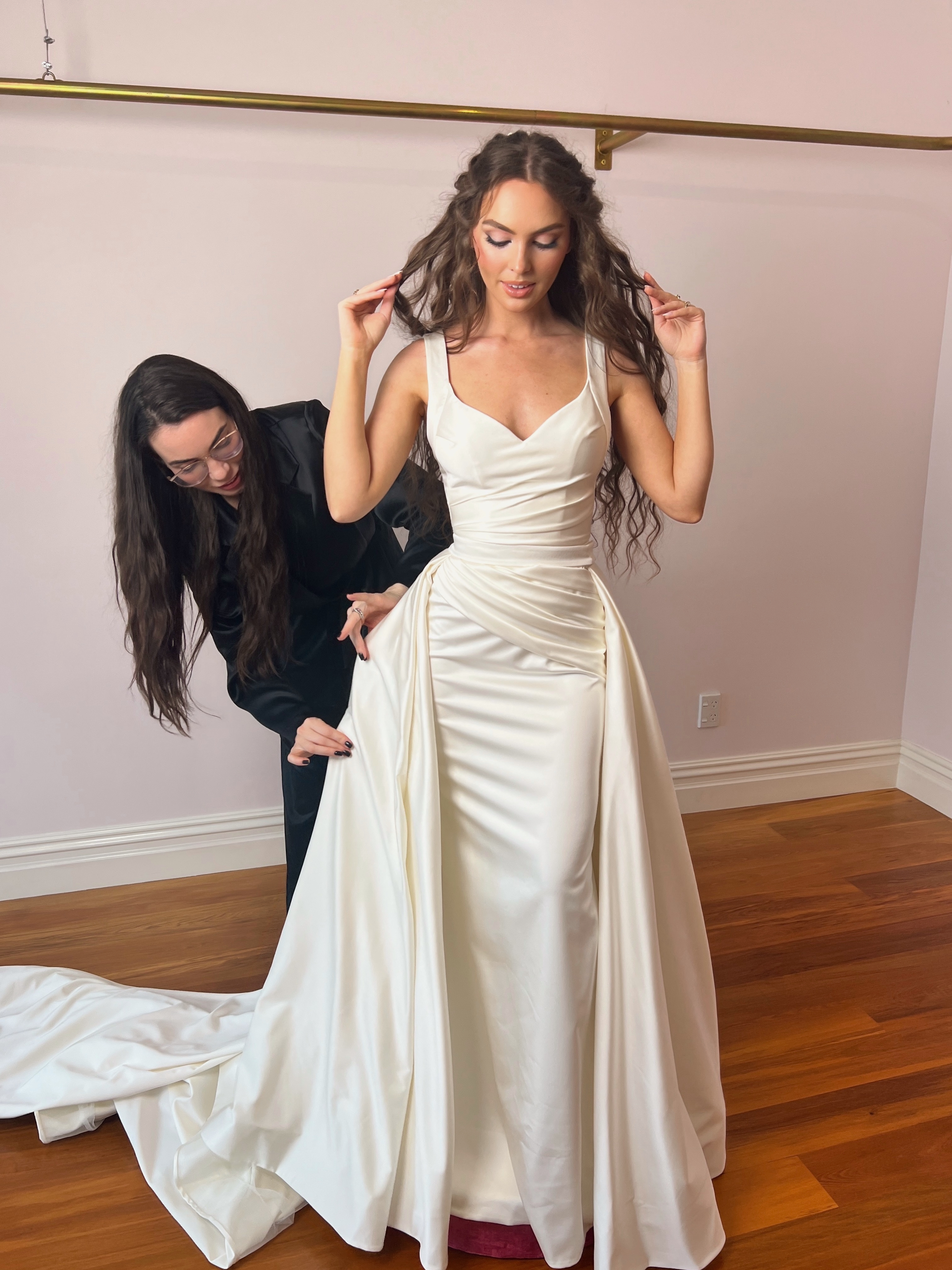 Jackie Wyers Wedding Percy Dress