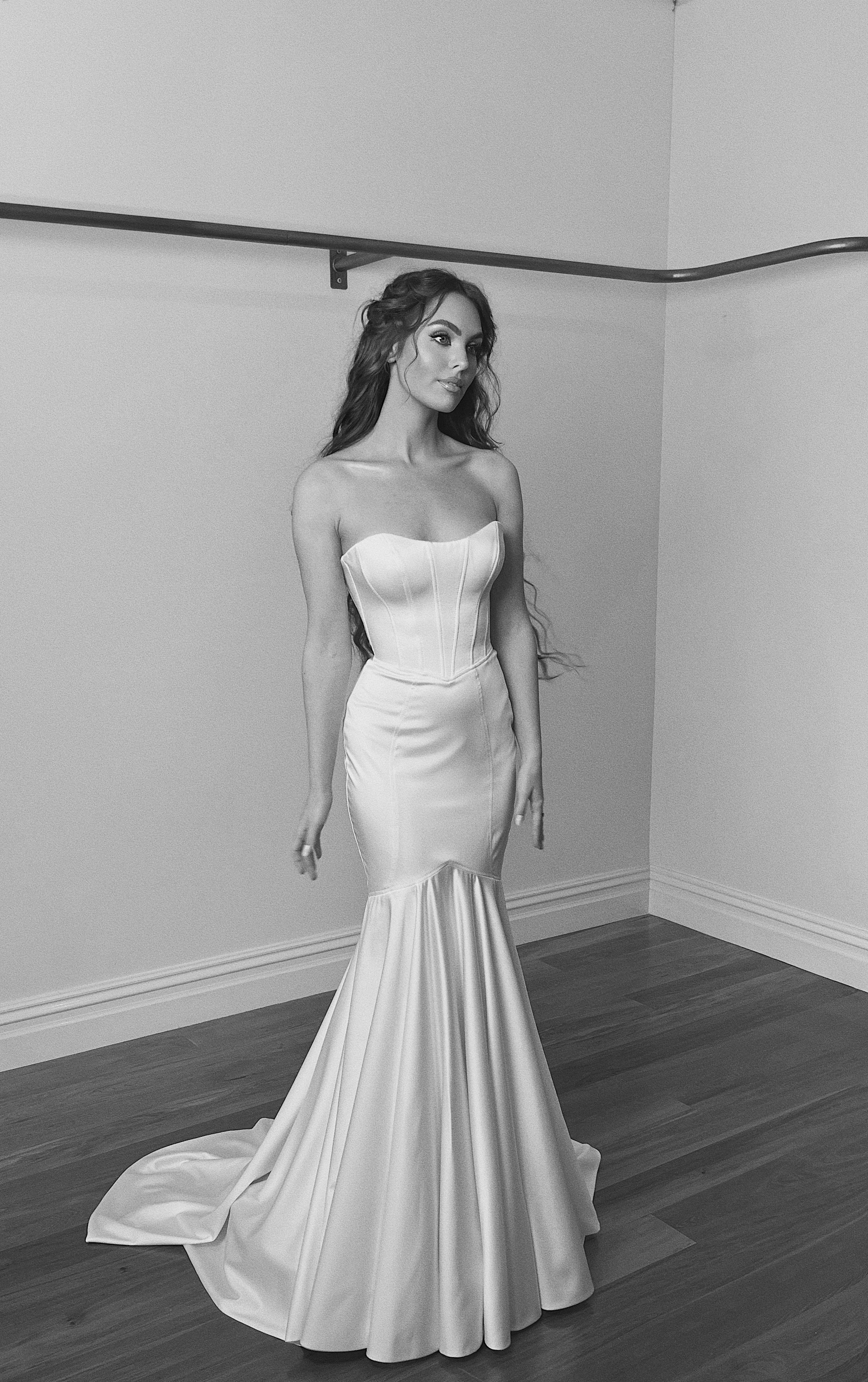 Jackie Wyers Wedding Percy Dress