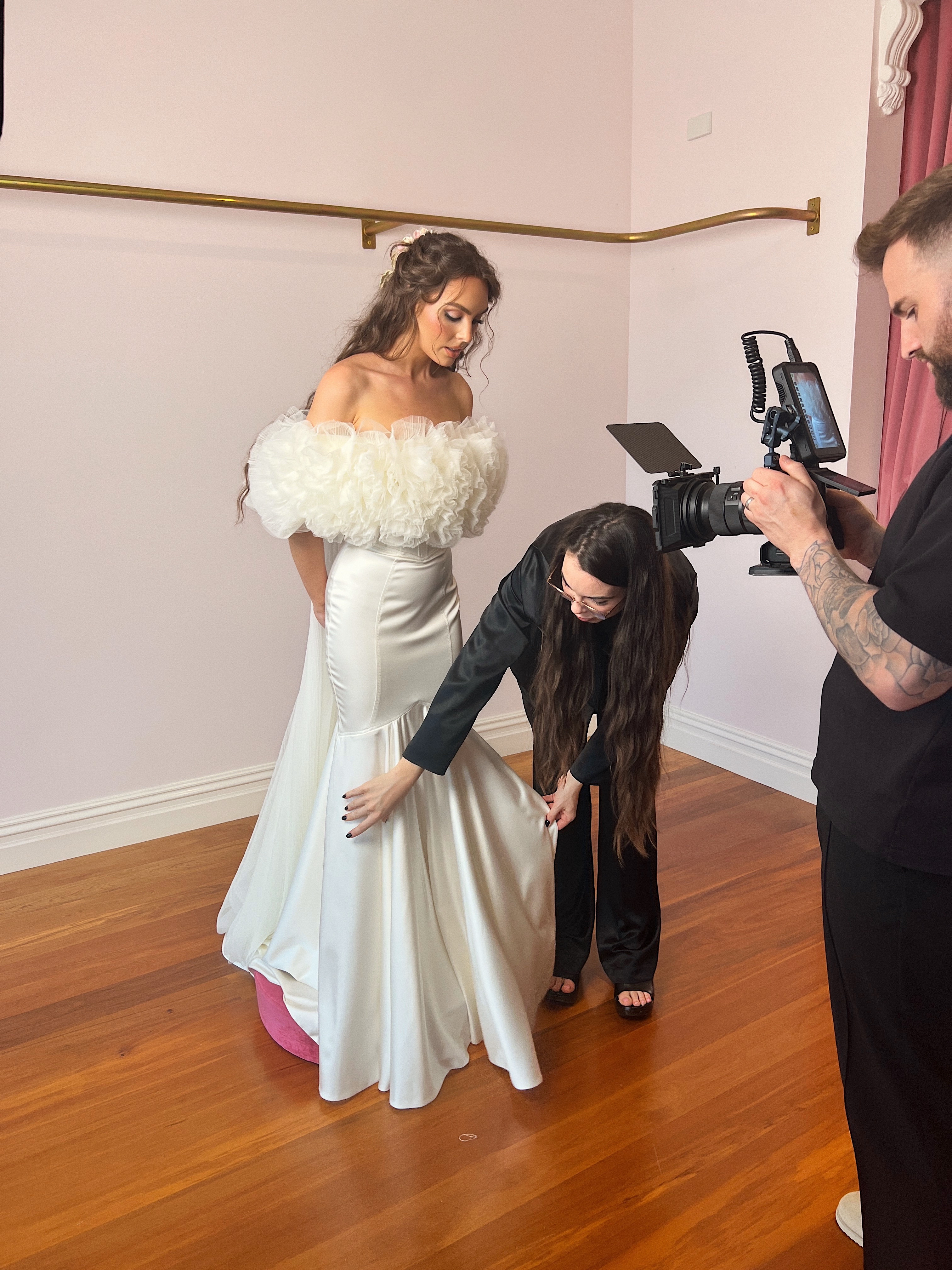 Jackie Wyers Wedding Percy Dress