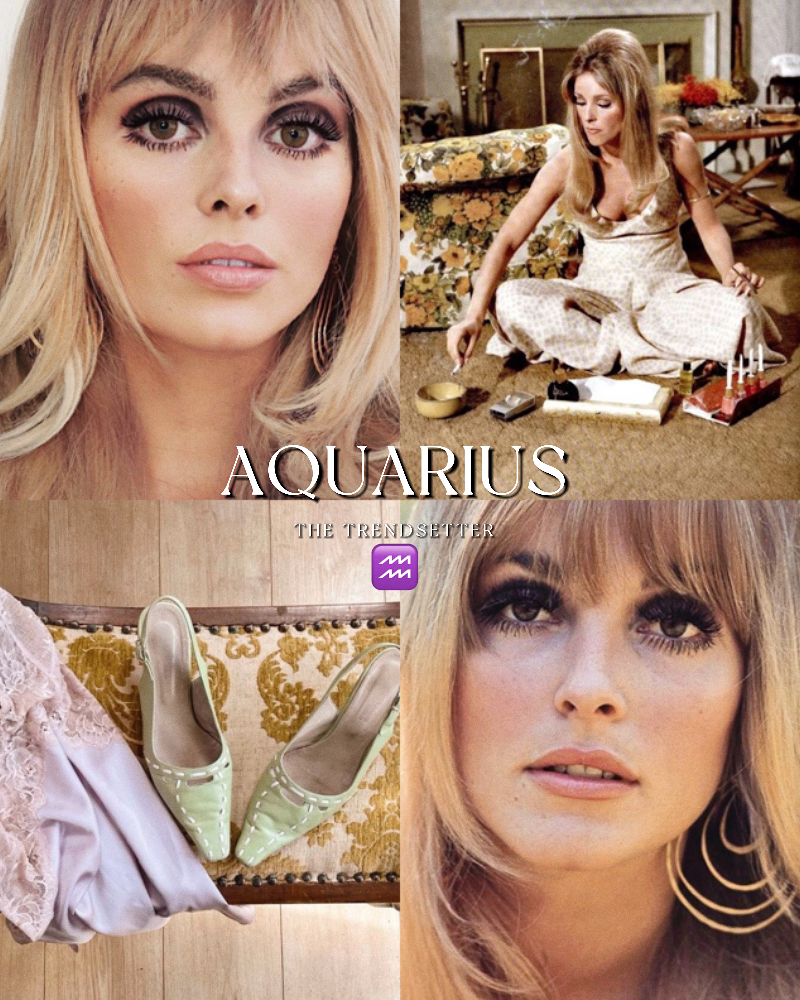 Aquarius Zodiac Beauty