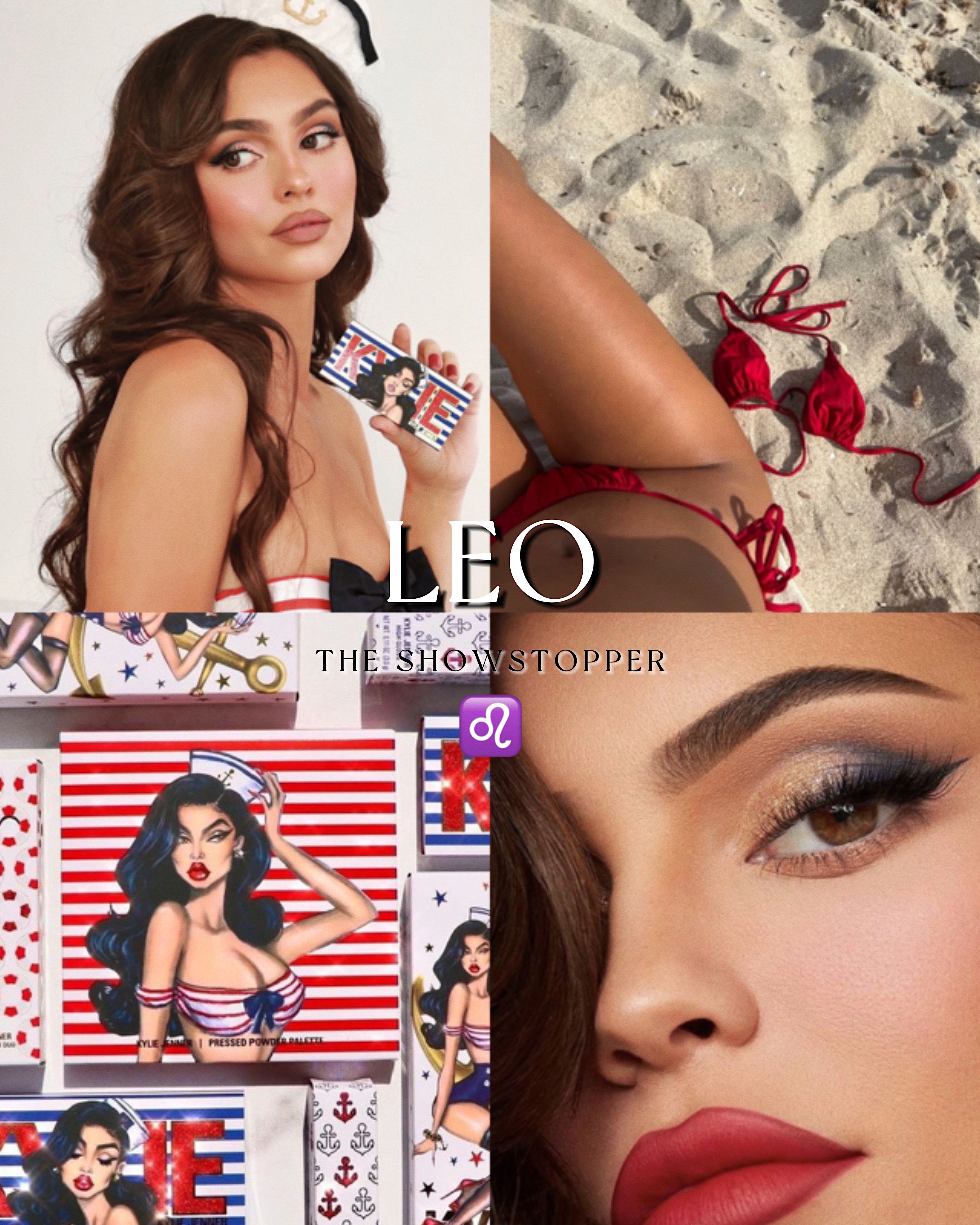 Leo Zodiac Beauty
